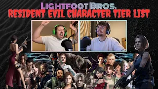 Ranking all playable RESIDENT EVIL characters (Tier List 2023) | Lightfoot Bros