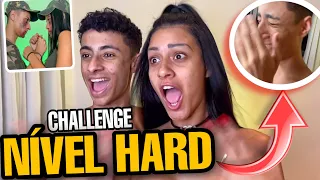 A REALIDADE!!! CHALLENGE NÍVEL HARD 😰😭 ft. GUSTAX