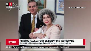 PRINȚUL PAUL A FOST ELIBERAT DIN ÎNCHISOARE_Știri B1_16 sept 2022