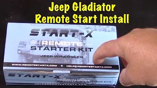 Start-X Remote Start Install 18-20+ Jeep Wrangler JL & Gladiator JT