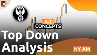 The *EASIEST* Top Down Analysis for New York AM Session - ICT Concepts