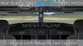 Real Boeing Pilot | 737NG Cold & Dark Setup Tutorial