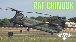 RAF Chinook Saturday Demo .. 2022 Royal International Air Tattoo (RIAT)