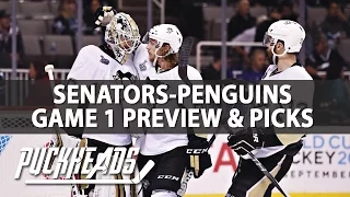 NHL Picks | Pucksheads | Senators-Penguins Game 1 Preview & Play Of The Day