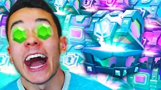 ABRIENDO MIS MEJORES COFRES en Clash Royale!! - TheGrefg