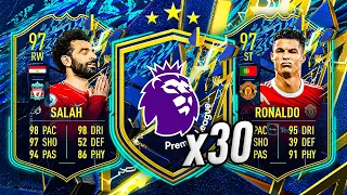 30x PREMIER LEAGUE TOTS PACKS! 🔥 FIFA 22 Ultimate Team