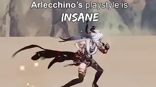 NEW playable Arlecchino gameplay