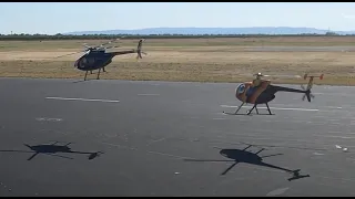 MD500 formation flight at HSM22