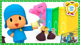 POCOYO PORTUGUÊS BRASIL - Aprenda A Reciclar Para Salvar O Meio Ambiente [124 min] DESENHOS ANIMADOS