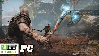 GOD OF WAR PC GAMEPLAY ULTRA SETTINGS | RTX 3060TI 2K 60FPS