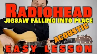 Radiohead Jigsaw Falling Into Place Guitar Lesson
