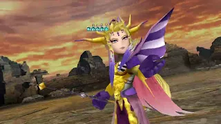 DFFOO GL (Sanctuary Keeper Raid: Wings at the Ready CHAOS) Emperor, Selphie, Zack