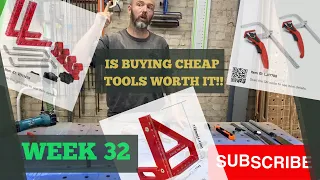 # 32 Unboxing testing and reviewing TEMU woodworking tools! Are they worth it?
