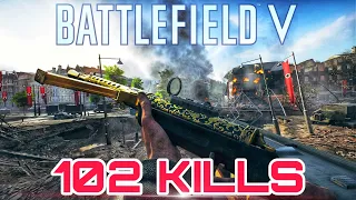 Battlefield V 102 Kills MP28 Underground Conquest