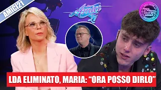 AMICI 21, LDA ELIMINATO, MARIA fa una confessione choc su Gigi D'Alessio.