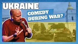 Comedy during the war - Ukraine -  ep15 of Fedor the Road Comedian