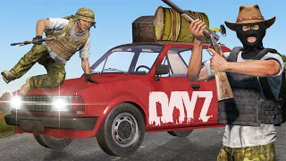 Living in a CAR BASE on the Most UNIQUE DayZ Server!
