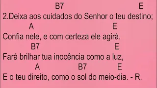 Salmo 36; 29/01/2021 A salvação de quem é justo vem de Deus.