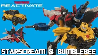 Starscream & Bumblebee 2 Pack Review - Transformers Reactivate