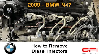 How to remove diesel injectors