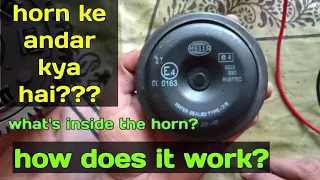 horn repair | how to repair horn? | What's inside the horn? How does it work?