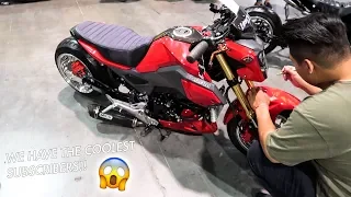 He Let Us Sign His Bagged GROM!!!