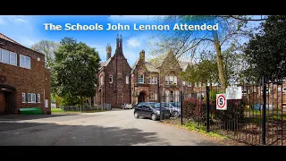 The Schools in Liverpool John Lennon Attended. Now and then.