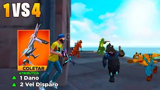 EQUIPEI A NOVA MP40 EVOLUTIVA E FUI PRO RUSH FRENÉTICO SOLO VS SQUAD!! FREE FIRE MOBILE