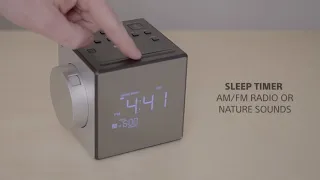 Sony ICFC1PJ projector alarm clock... in one minute