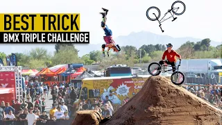 PUSHING THE LIMITS - BEST TRICK JAM - BMX TRIPLE CHALLENGE - GLENDALE, ARIZONA