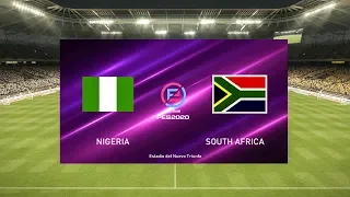 PES | Nigeria vs South Africa | Africa Nations Cup 2019 | quarter final | Gameplay