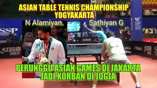 Peraih Perunggu Asian games jadi korbanya Sathiyan