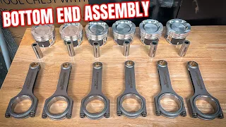 FORGED N54 BUDGET BUILT MOTOR BOTTOM END ASSEMBLY