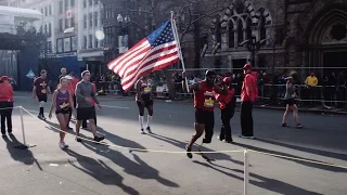 A Marine's triumph of spirit at the Boston Marathon