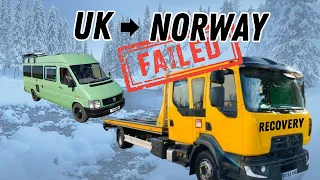 Norway adventure GOES WRONG | UK to Norway