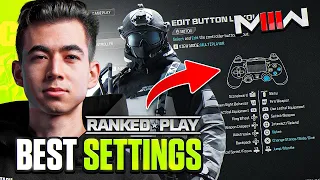 NEW BEST SETTINGS FOR MW3 RANKED PLAY! (Modern Warfare 3 Controller & Graphics Settings)