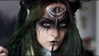 Dark Witch - makeup tutorial