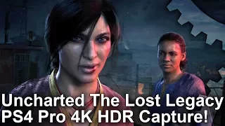 [4K HDR 60fps] Uncharted: The Lost Legacy 60fps Gameplay!