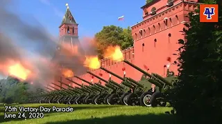 Russian Anthem 75th Victory Day | Comparison May 9th and June 24th