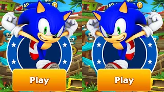 Sonic Dash - Sonic Unlocked and Fully Upgraded vs All Bosses Zazz Eggman - All Characters Unlocked