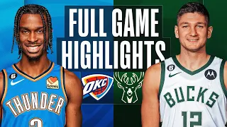 Game Recap: Bucks 108, Thunder 94