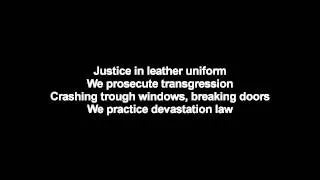 Lordi - Rock Police | Lyrics on screen | HD