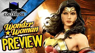 Wonder Woman [Injustice 2 Deluxe 1/4 Statue] Preview & Pre Order Info | Prime 1 Studio