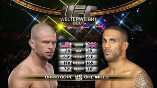 Chris Cope vs Che Mills