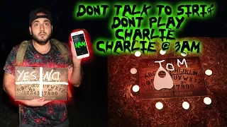 DONT CALL SIRI & PLAY CHARLIE CHARLIE CHALLENGE WITH A FIDGET SPINNER AT 3AM! | MOE SARGI