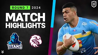 NRL 2024 | Titans v Sea Eagles | Match Highlights