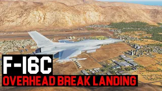 DCS | F-16C | OVERHEAD BREAK LANDING [DEMO]