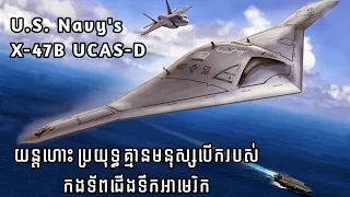 US X-47B UCAV aircraft carrier-based / US Navy's Unmanned Combat Air System Demonstration(UCAS-D)