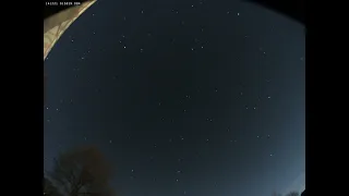 Geminid Meteor Shower Time Lapse December 14th 2021