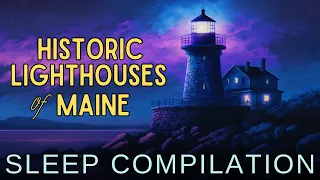 3 HOURS Cozy Storytelling - LIGHTHOUSES - ASMR Bedtime Story for Grown Ups